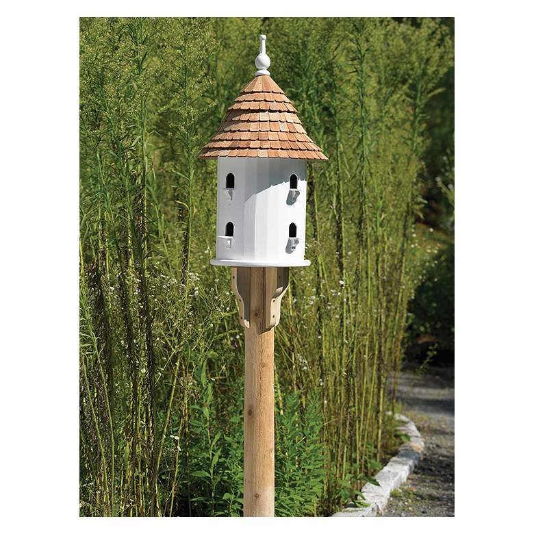 Image 1 Good Directions Lazy Hill Farm White Bird House