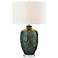 Goodell 27.5" High 1-Light Table Lamp - Green Glaze