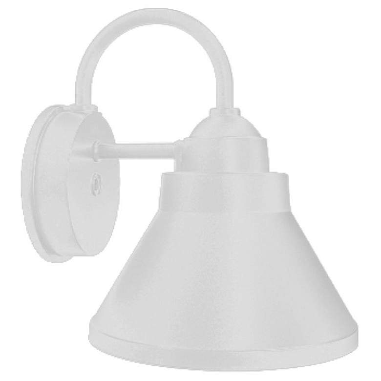 Image 1 Goose 3000K LED White Composite Outdoor Wall Light