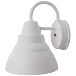 Goose Large 3000K LED White Composite Outdoor Wall Light