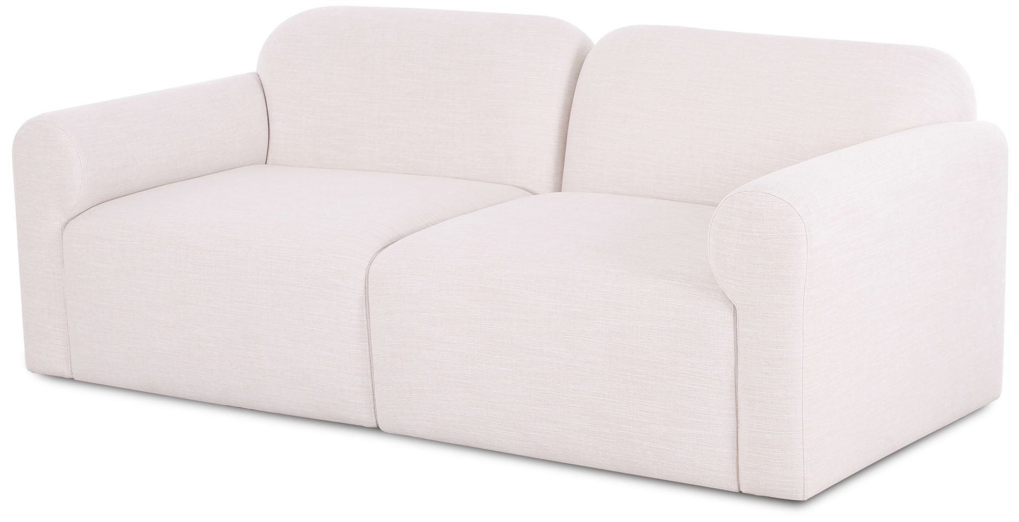 Image 2 Gorge Cream Performance Loveseat more views