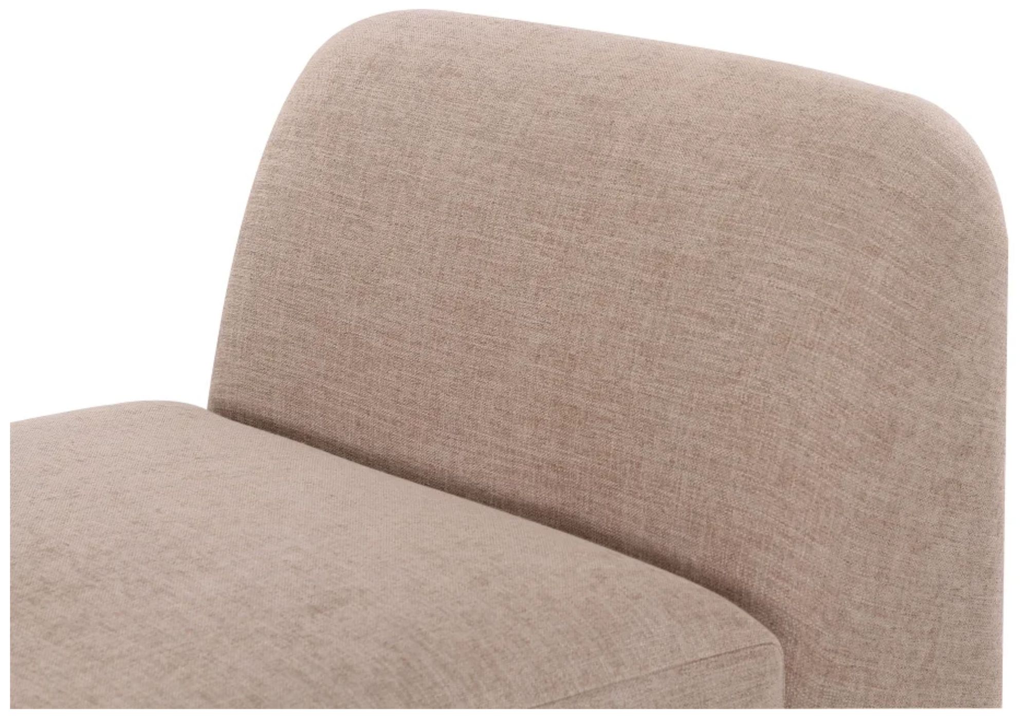 Image 3 Gorge Tan Performance Fabric Armless Chair more views