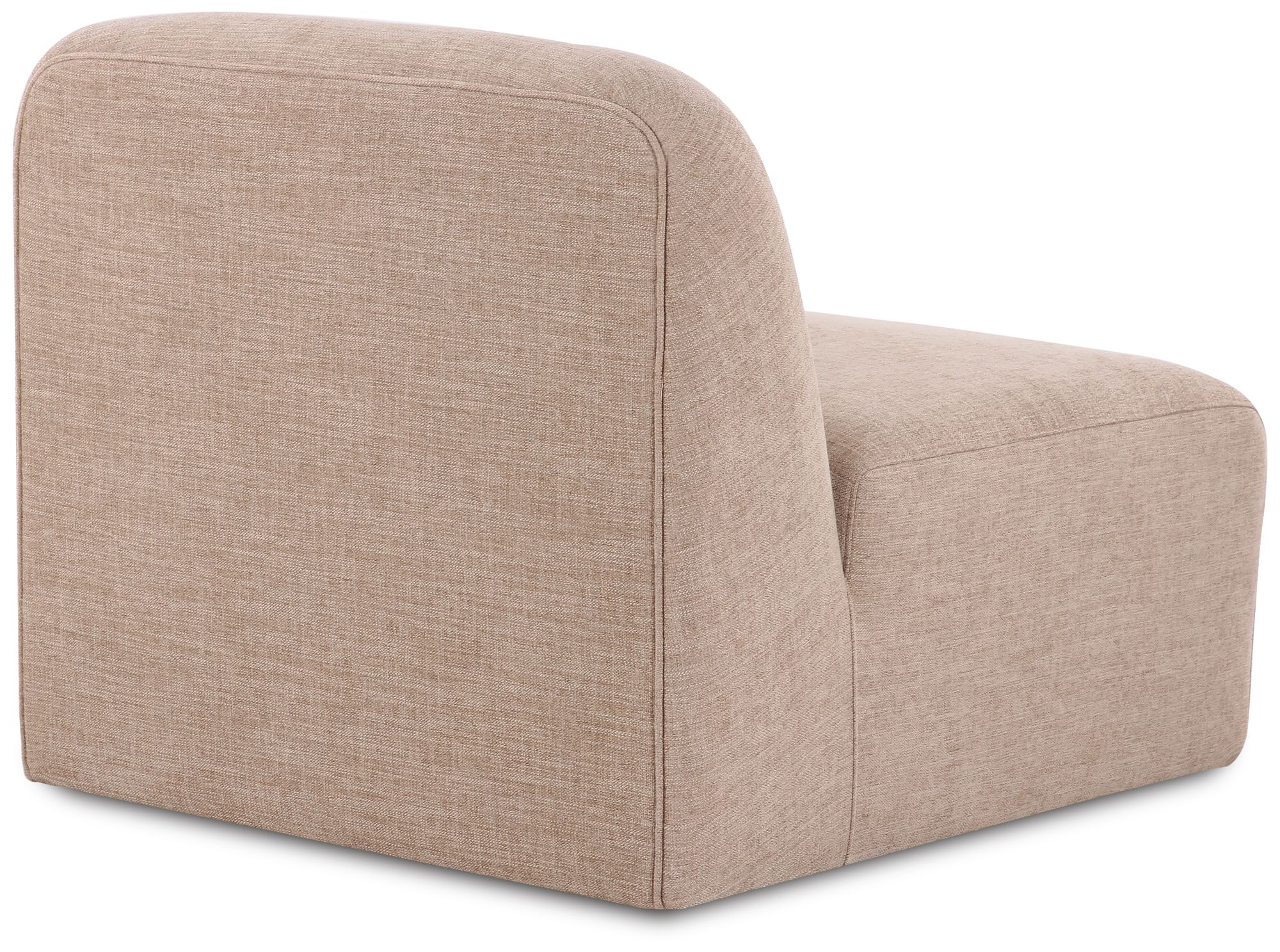 Image 5 Gorge Tan Performance Fabric Armless Chair more views
