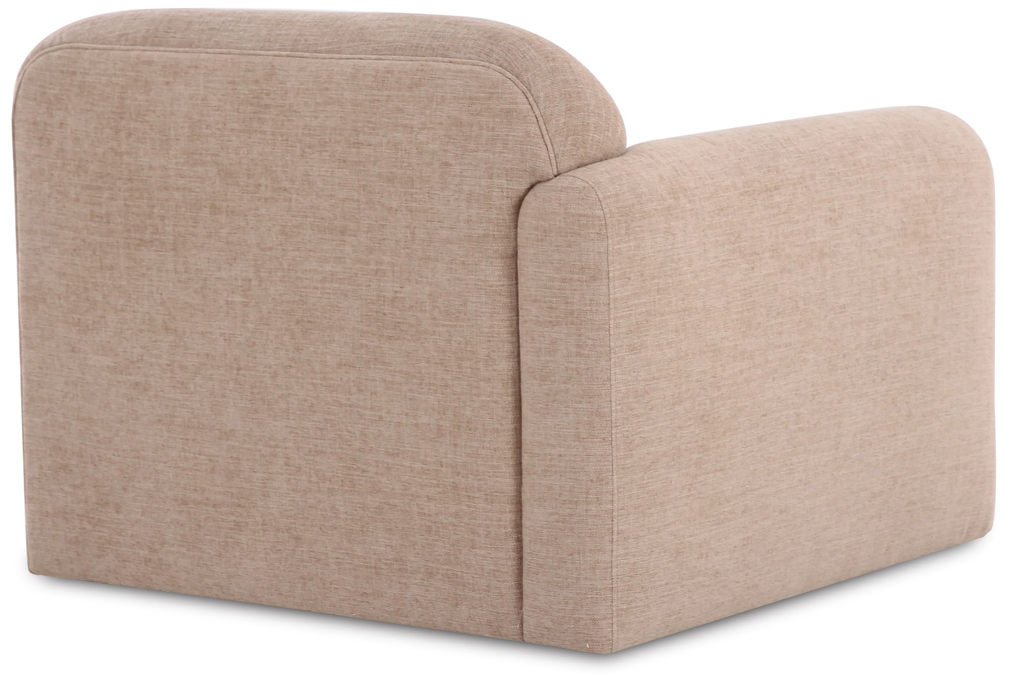 Image 4 Gorge Tan Performance Fabric Left Armchair more views