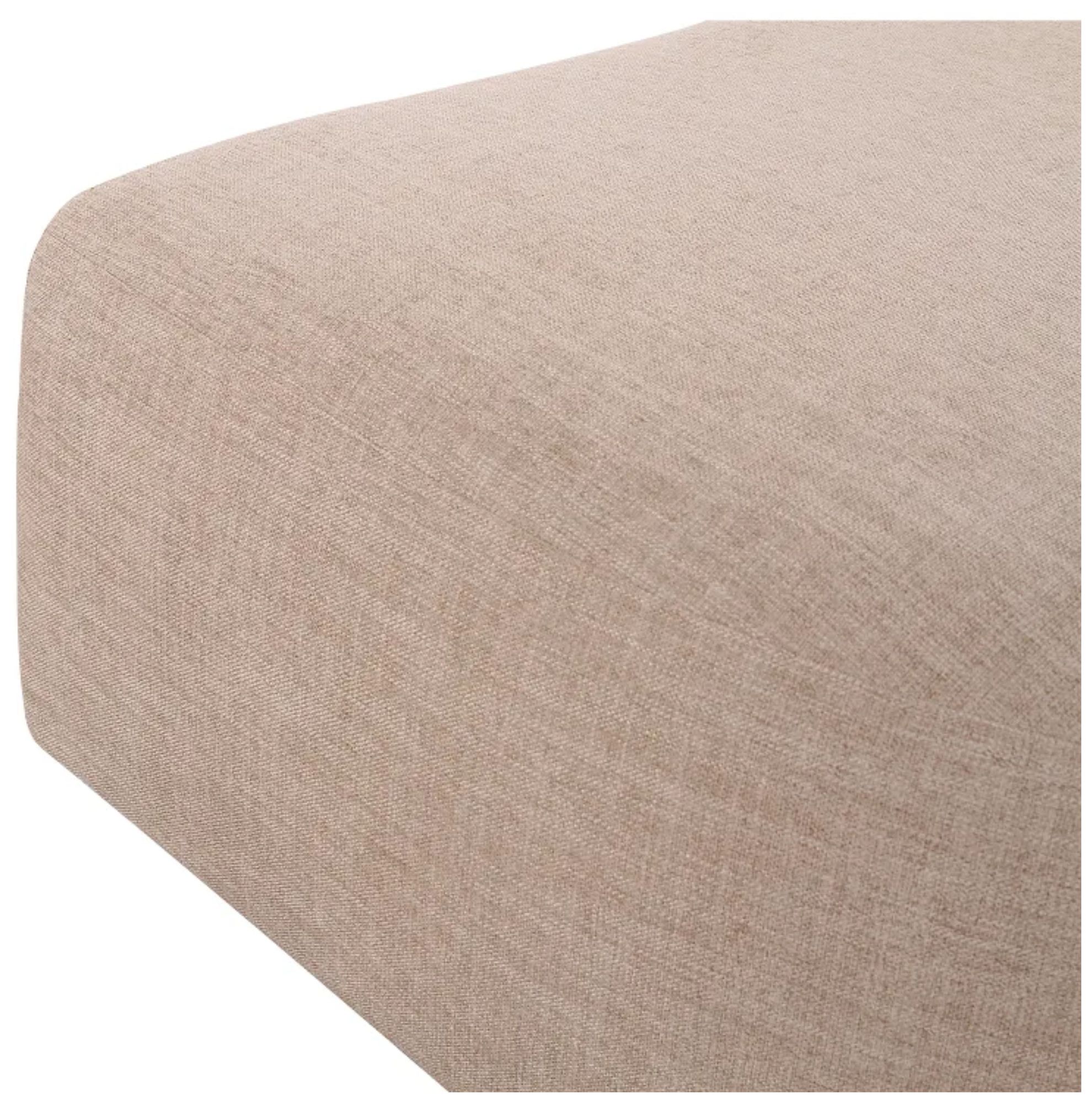 Image 4 Gorge Tan Performance Fabric Ottoman more views