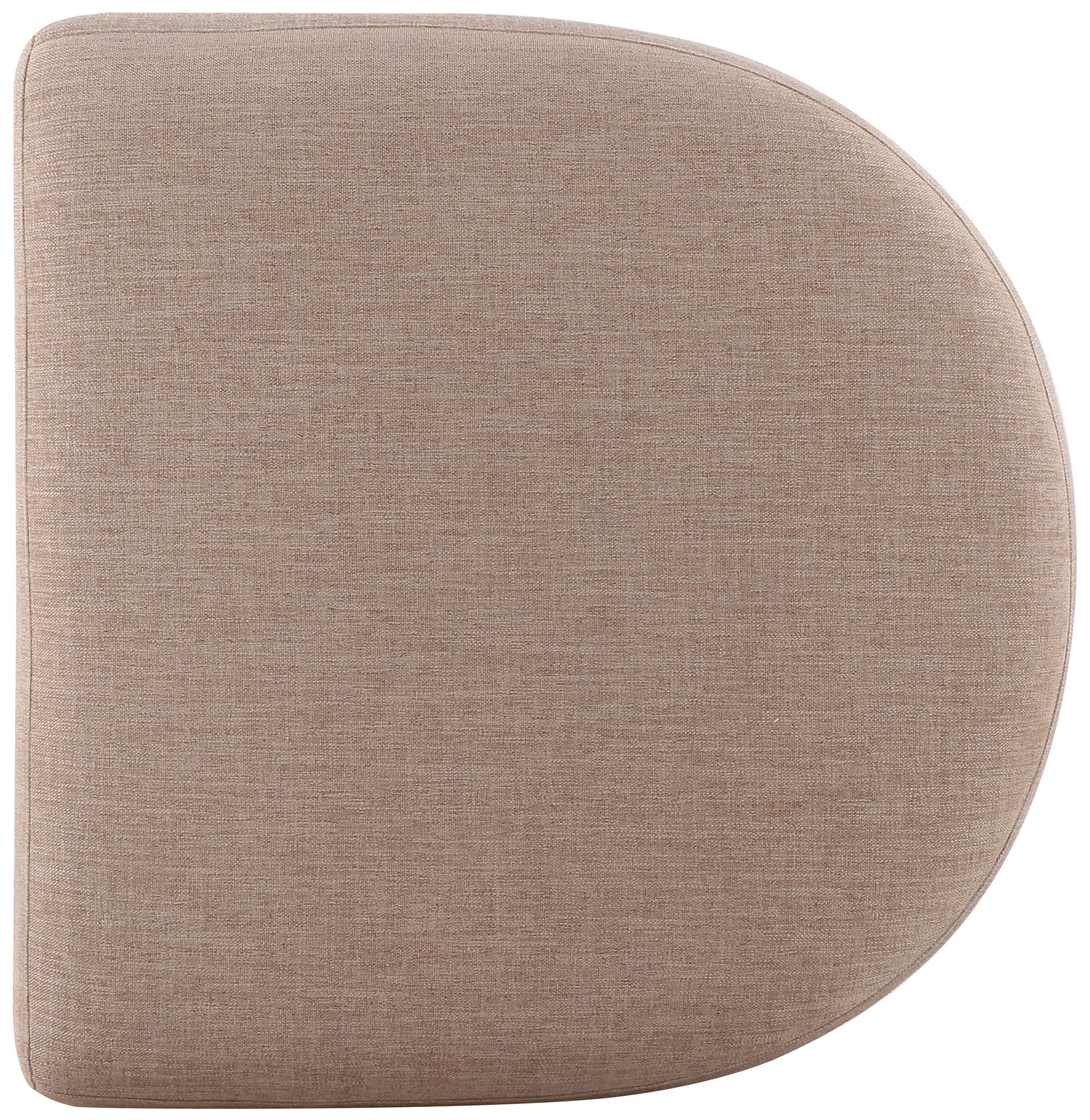 Image 6 Gorge Tan Performance Fabric Ottoman more views