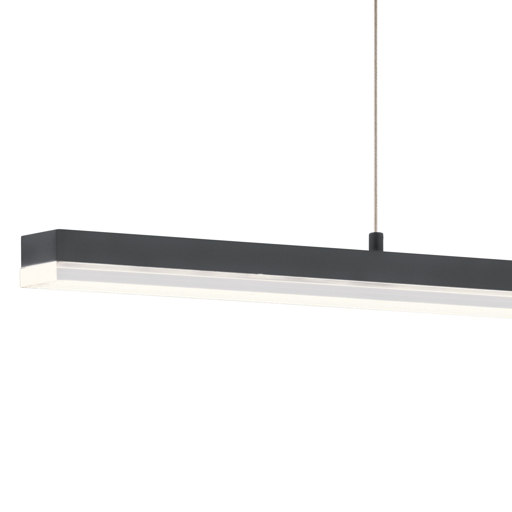 Image 2 Gorve LED 3000K 39.25" Linear Chandelier Matte Black more views