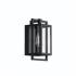 Goson 1-Light 11.75-in Black Outdoor Wall Light