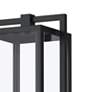 Thumbnail2 of Goson 21-in Black Transitional Outdoor Light Post Lantern more views