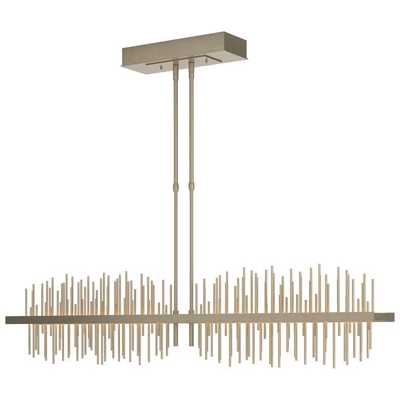 Image 1 Gossamer 51.9" Wide Large Soft Gold And Soft Golds LED Pendant