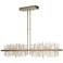 Gossamer 51.9" Wide Large Soft Gold And Soft Golds LED Pendant