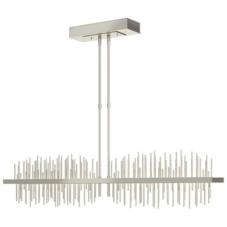 Image 1 Gossamer 51.9" Wide Large Sterling And Sterlings LED Pendant
