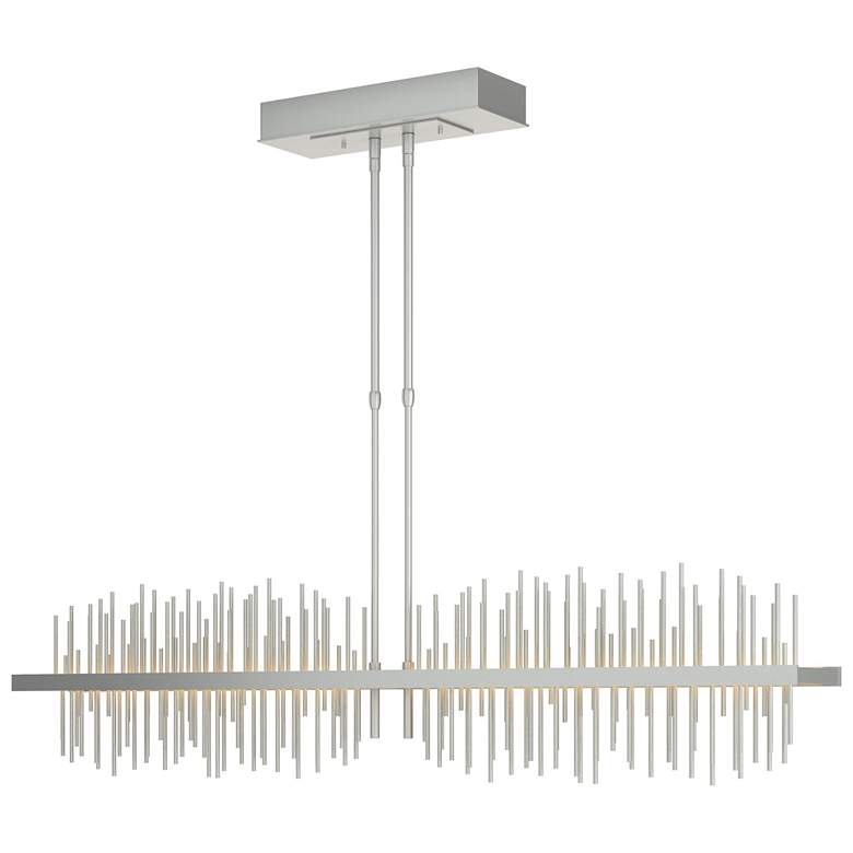 Image 1 Gossamer 51.9" Wide Large Vintage Platinum LED Pendant