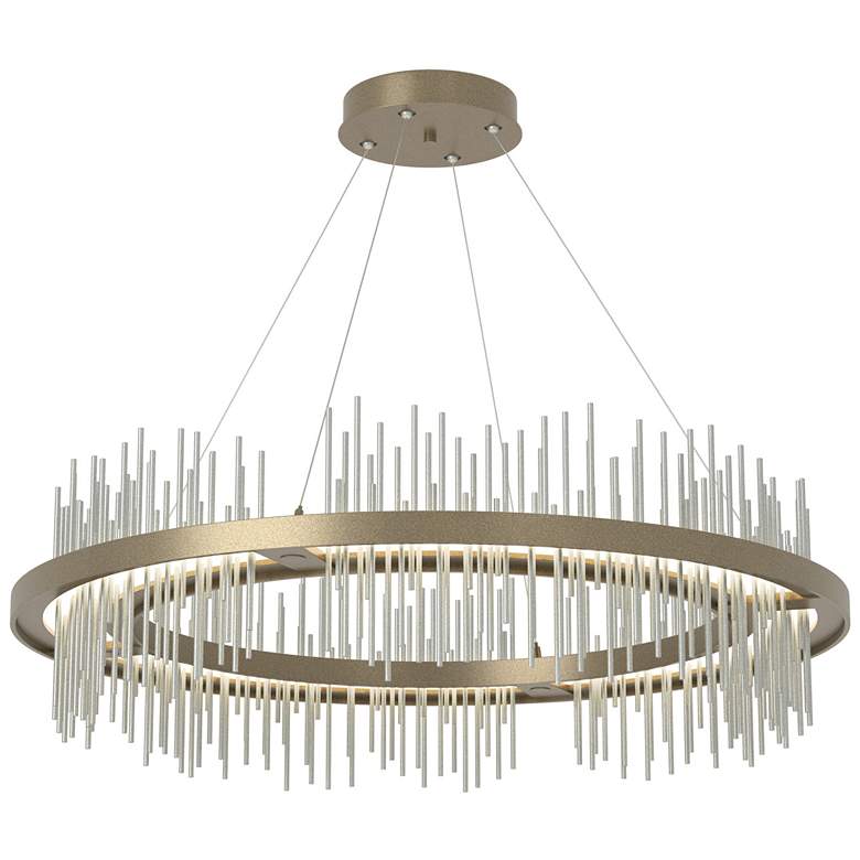 Image 1 Gossamer Circular LED Pendant - Gold - Platinum