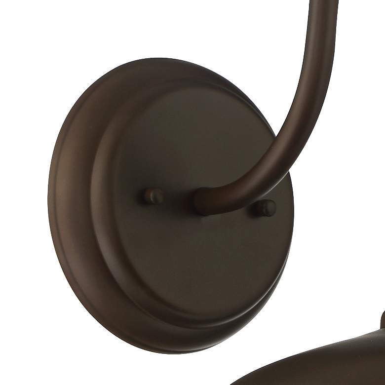 Image 4 Gough 12 1/2 inch High Bronze Motion Sensor Outdoor Wall Light Set of 2 more views