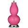 Gourd Lamp - 2 Outlets and USB in Blossom Pink