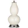 Gourd Lamp - Outlets and USB in West Highland White