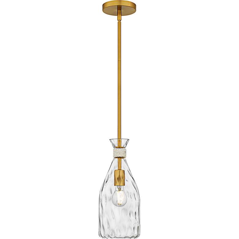 Image 3 Govada 1-Light Brushed Gold Mini Pendant more views