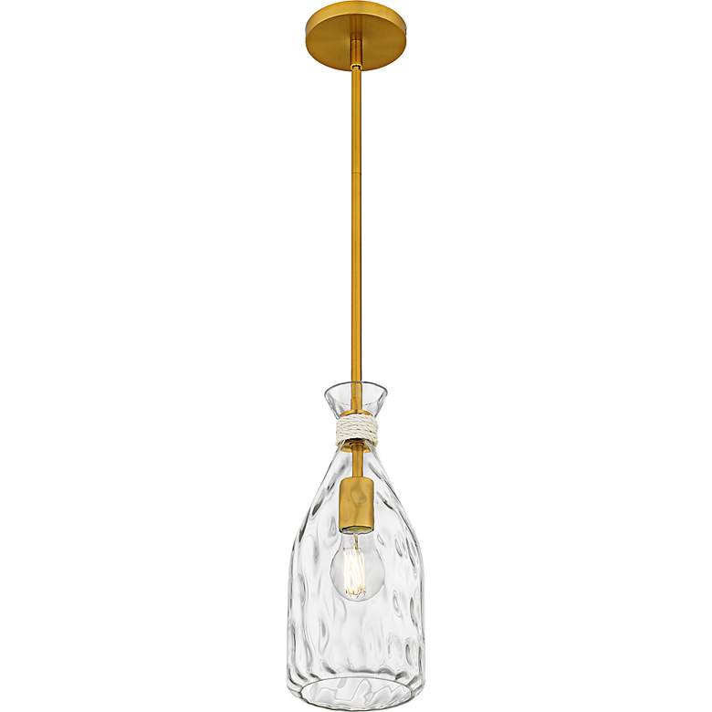 Image 4 Govada 1-Light Brushed Gold Mini Pendant more views