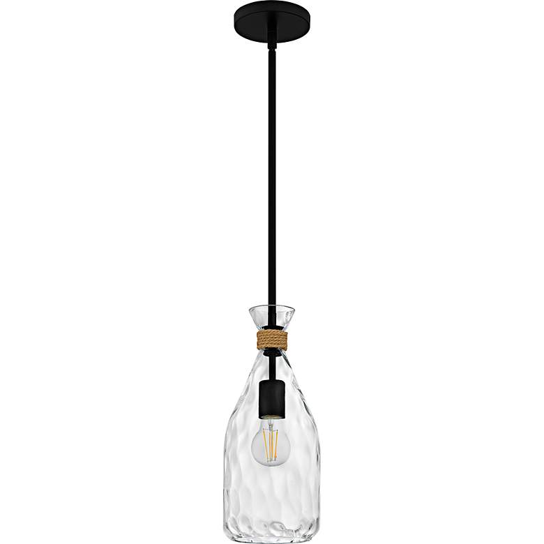 Image 2 Govada 1-Light Matte Black Mini Pendant more views