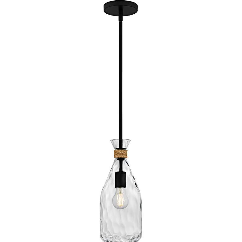 Image 3 Govada 1-Light Matte Black Mini Pendant more views
