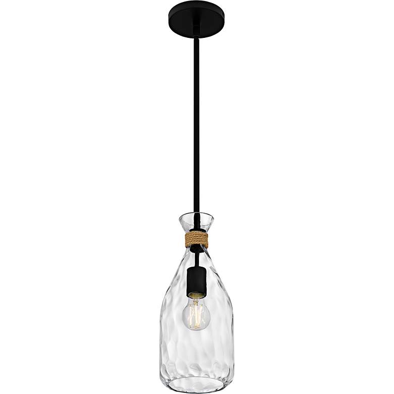 Image 4 Govada 1-Light Matte Black Mini Pendant more views