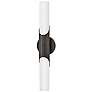 1_Grace 22 3/4" High Textured Black Oxide ADA LED Wall Sconce