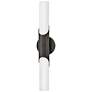 2_Grace 22 3/4" High Textured Black Oxide ADA LED Wall Sconce more views