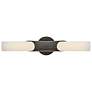 4_Grace 22 3/4" High Textured Black Oxide ADA LED Wall Sconce more views