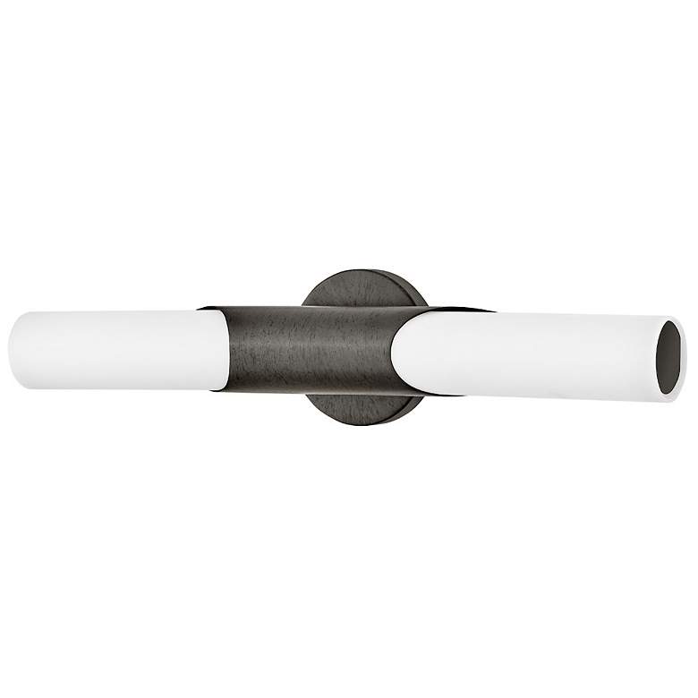 Image 7 Grace 22 3/4" High Textured Black Oxide ADA LED Wall Sconce more views