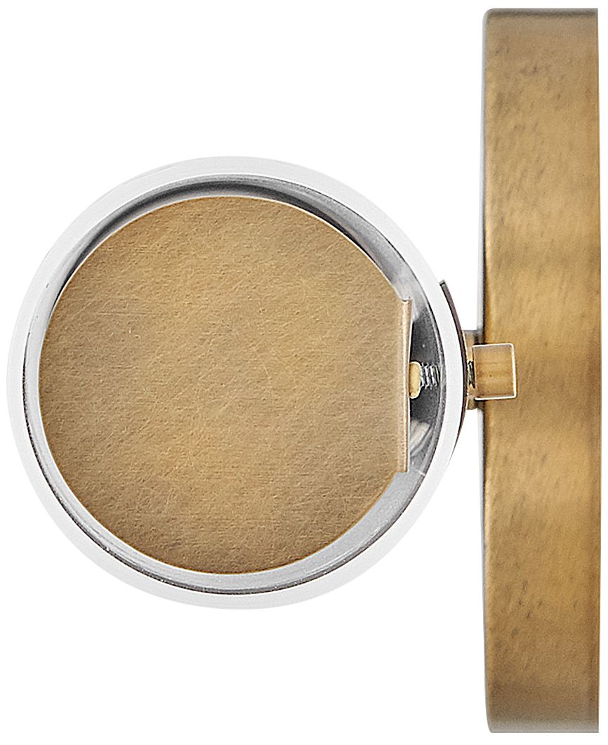 Grace 22 3/4" High Textured Heritage Brass LED Wall Sconce