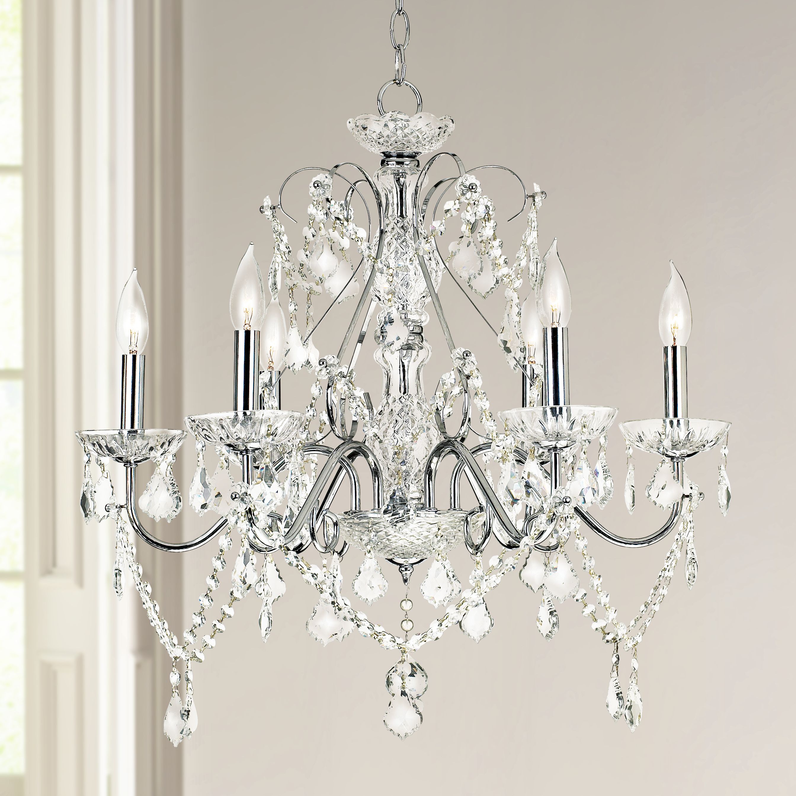 light chandelier crystal