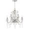 Grace 30" Wide Crystal 12-Light Chandelier with LED Canopy
