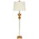 Grace 36" Silver and Antique Gold Traditional Buffet Table Lamp