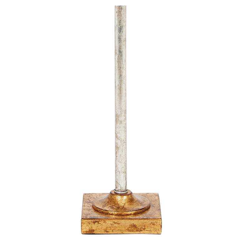 Image 3 Grace 36" Silver and Antique Gold Traditional Buffet Table Lamp more views