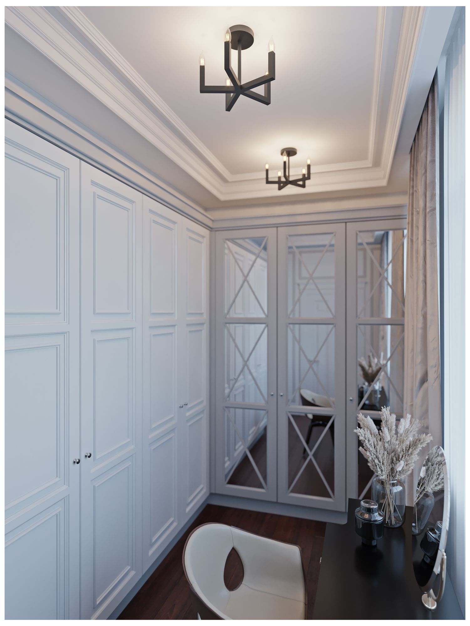 Image 2 Grace 5 Light Semi-Flush more views