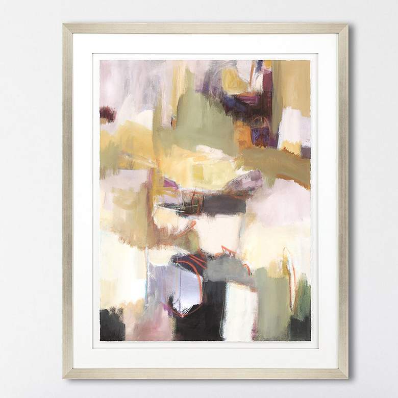 Image 2 Grace 51" High Rectangular Giclee Framed Canvas Wall Art