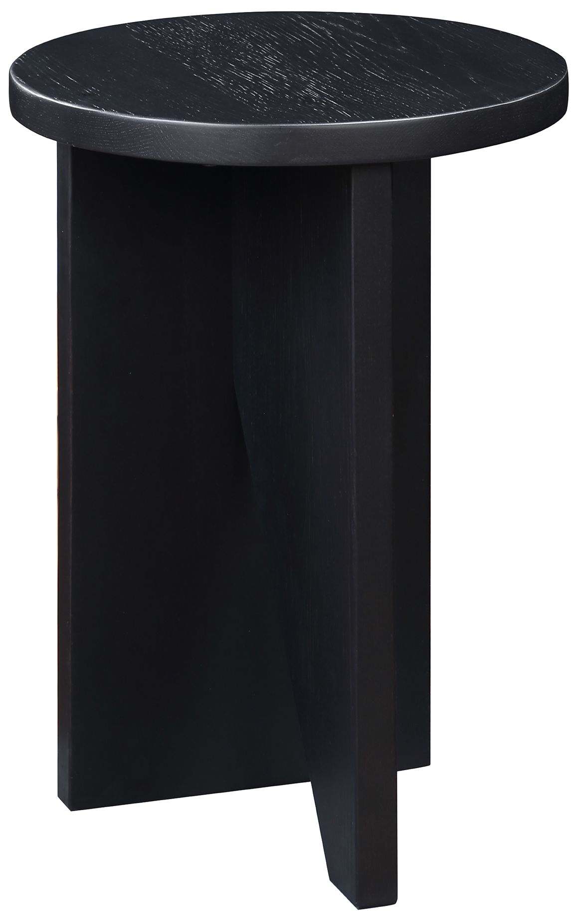 Image 2 Grace Accent Table Black Oak more views