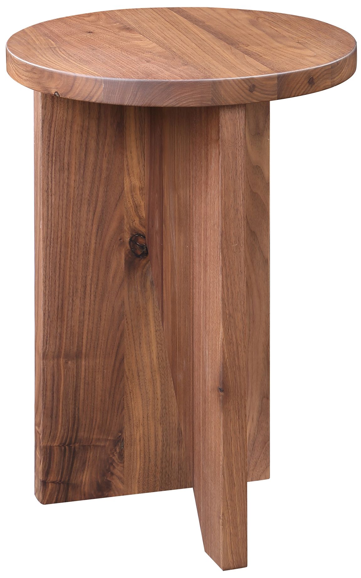 Image 2 Grace Accent Table Walnut Brown more views