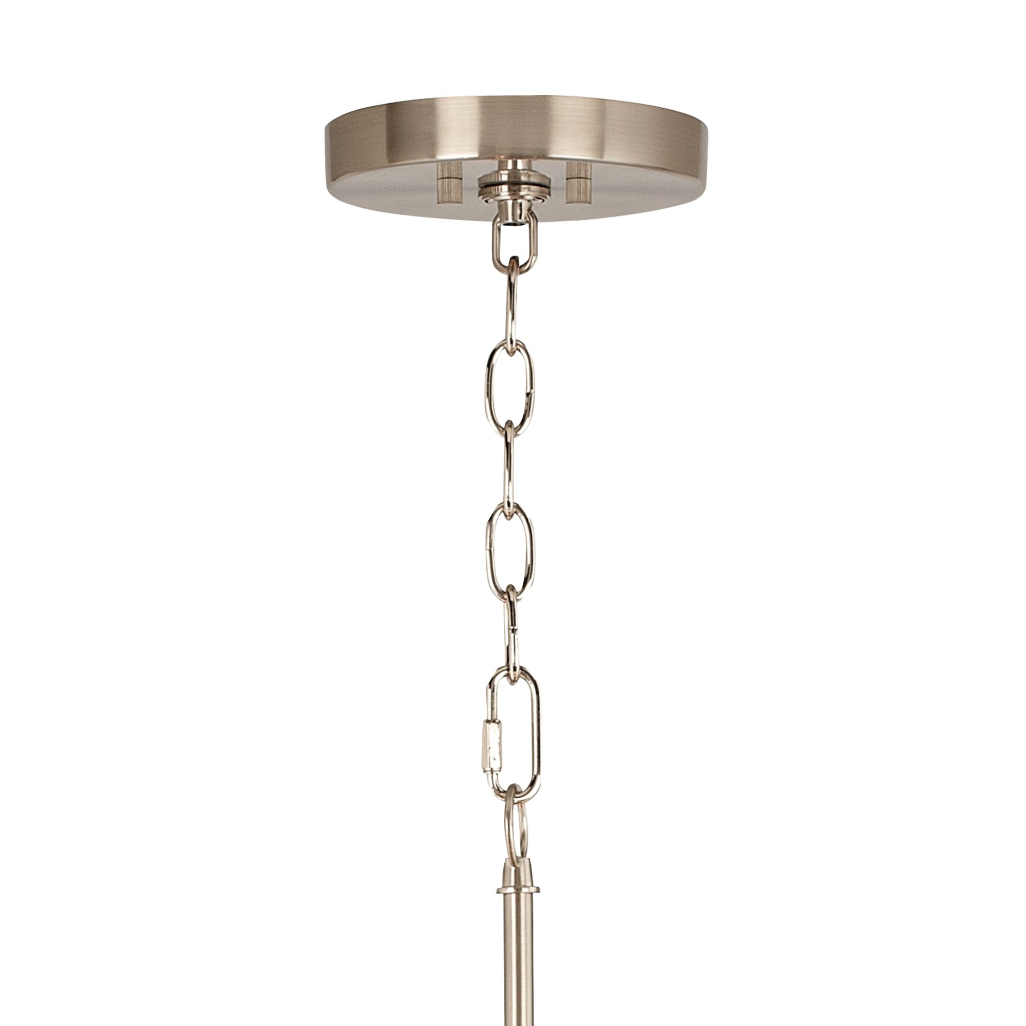 Image 3 Grace Ava 6-Light Nickel Pendant Chandelier more views
