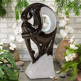 Image2 of Graceful Form 43" High Modern Fountain