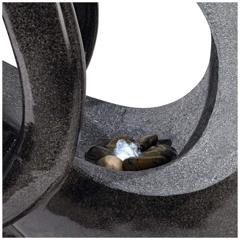 Image 5 Graceful Form 43" High Modern Fountain more views