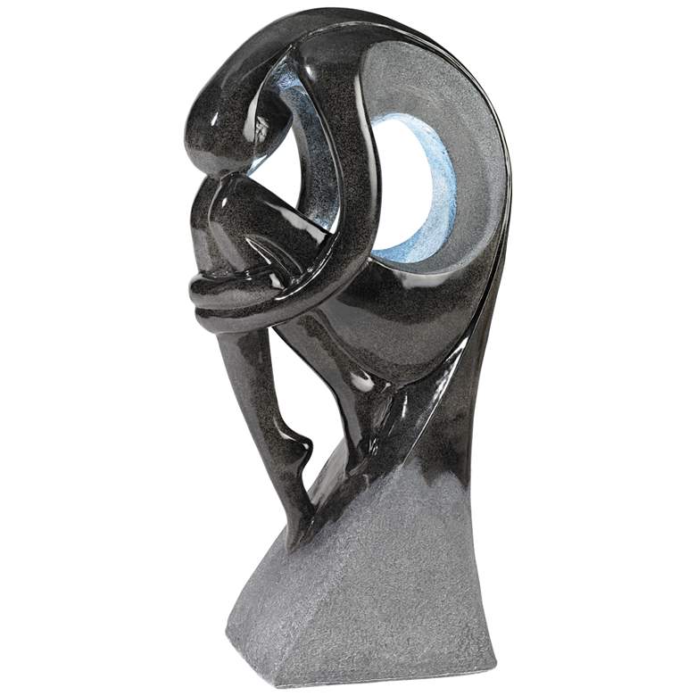 Image 6 Graceful Form 43" High Modern Fountain more views