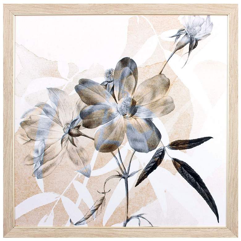 Image 1 Graceful Garden I 30"W x 30"H Framed Art