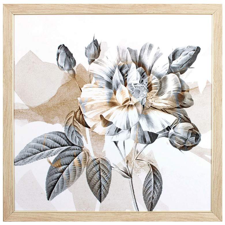 Image 1 Graceful Garden II 30"W x 30"H Framed Art