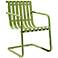 Gracie Oasis Green Outdoor Retro Spring Chair