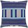 Gradient Stripe 22" Square Indoor-Outdoor Pillow