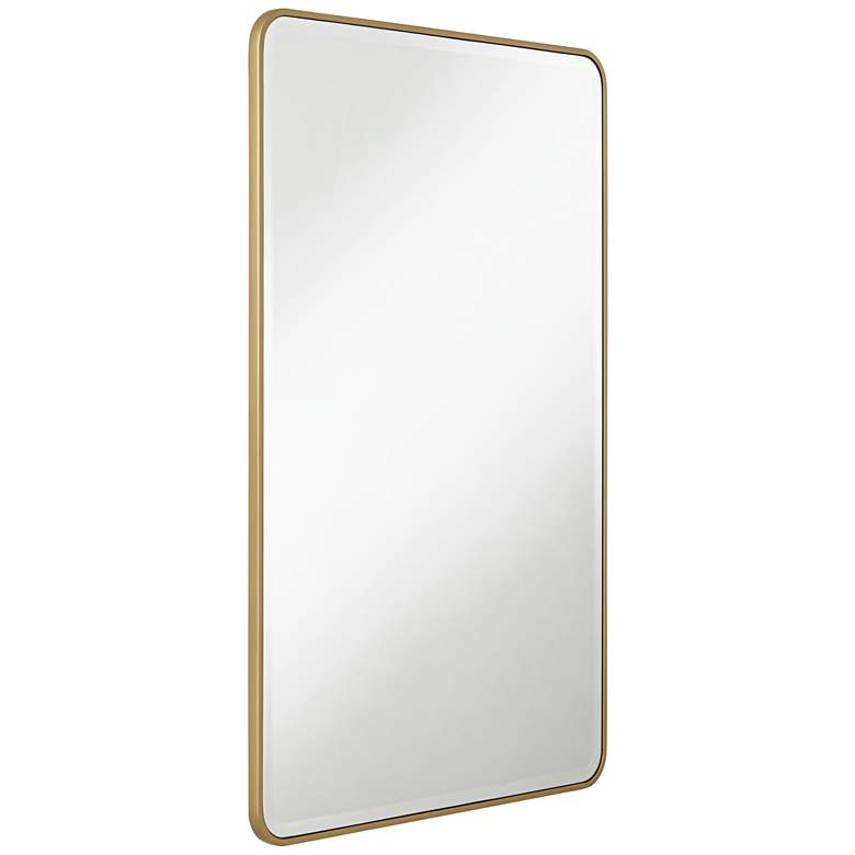 Image 6 Graffen Shiny Gold 27 inch x 40 inch Rectangular Wall Mirror more views
