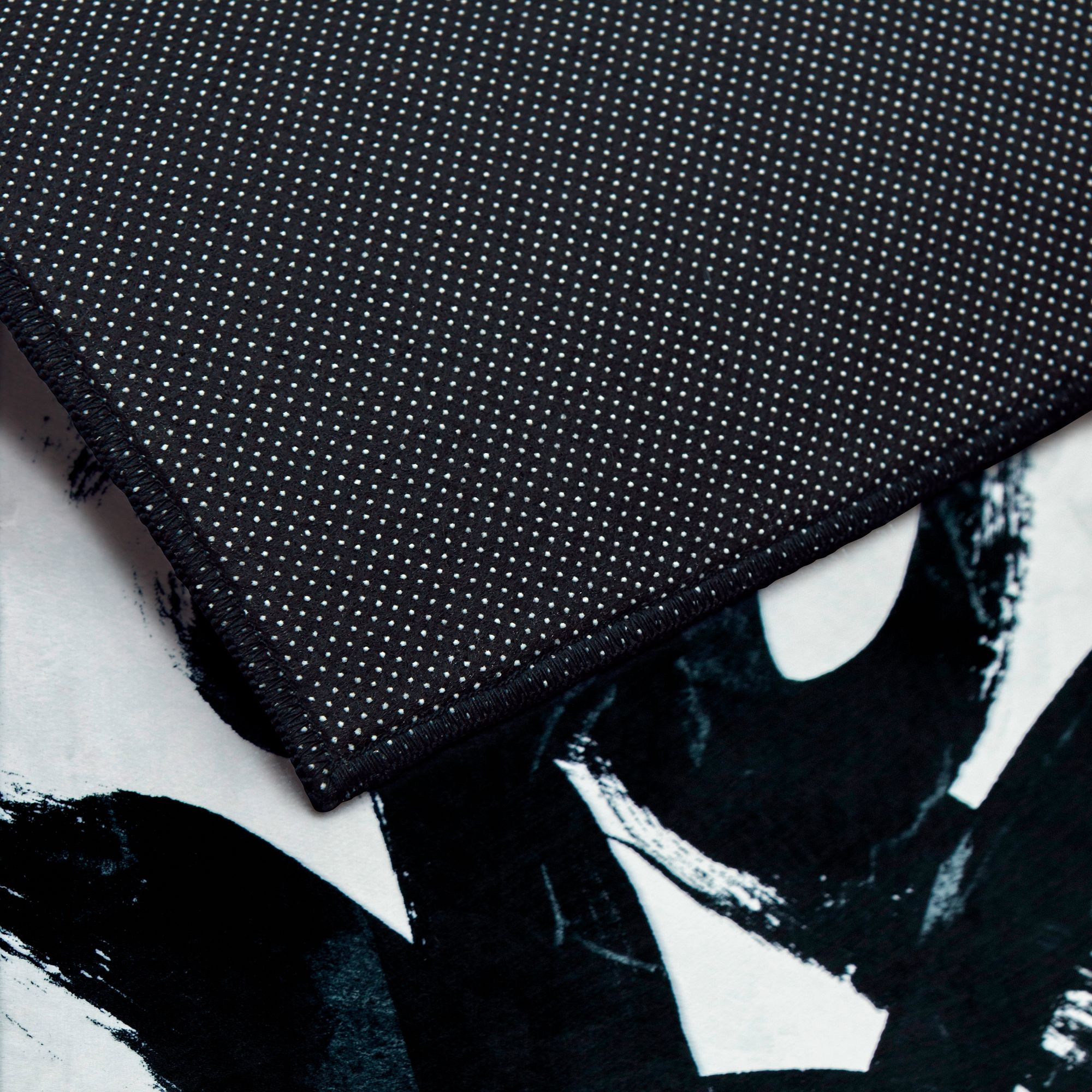 Image 4 Graffiti Tangle I Washable Abstract Art Area Rug size 5'x8' more views