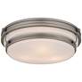 1_Grafton 3-Light Antique Nickel Flush Mount